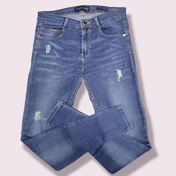 Loisa & Vidal Premium Denim Women's Super Skinny Stretch Jeans Size 5 - Picture 1 of 7